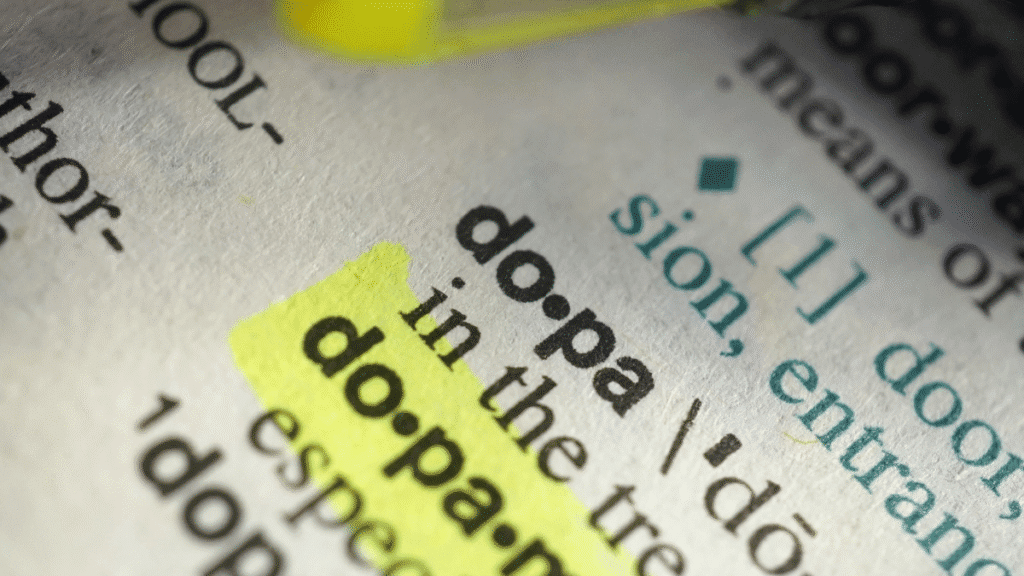 menu da dopamina