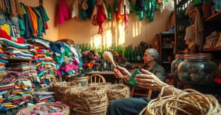 Artesanato sustentável: beleza feita à mão com consciência