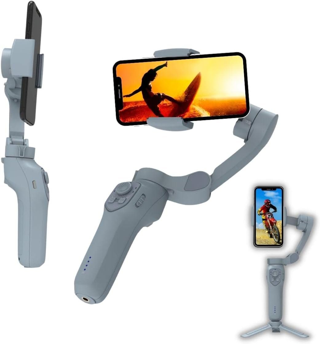 Gimbal Profissional L7C Pro estabilizador de 3 eixos para smartphones