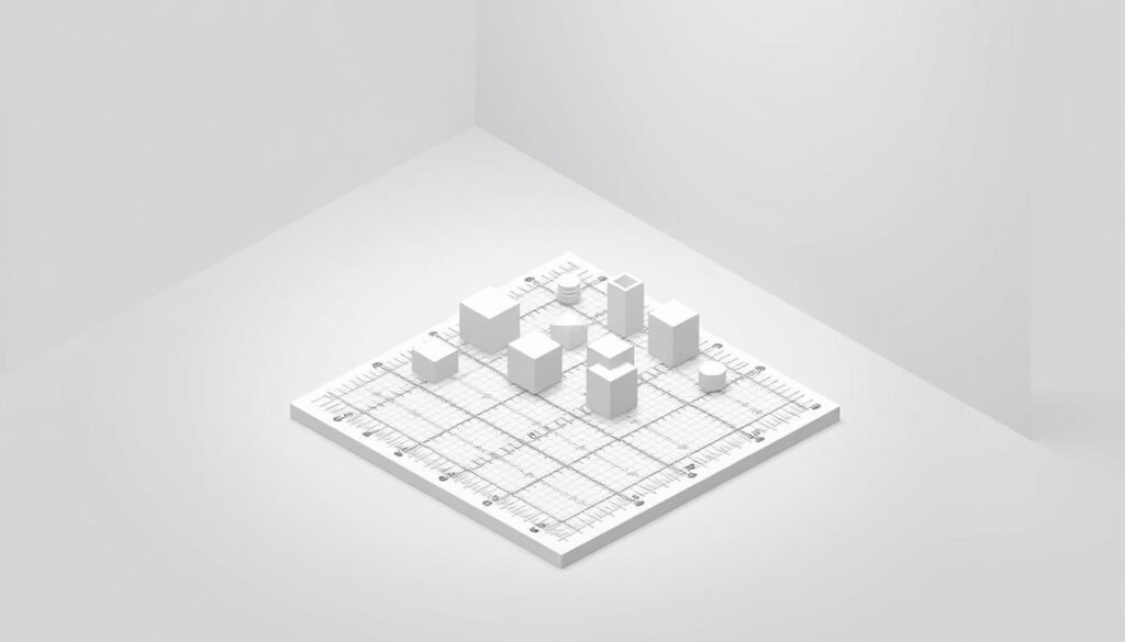 A detailed isometric diagram showcasing a "metric representation" or "representação métrica" in a clean, technical style. The foreground depicts a three-dimensional grid system with clearly labeled axes, units, and scale. In the middle ground, various geometric shapes, such as cubes and cylinders, are arranged to illustrate different measurement values. The background features a minimalist, monochromatic setting with subtle lighting and shadows, creating a sense of depth and highlighting the precision of the diagram. The overall composition conveys a professional, informative, and visually appealing representation of the concept of "representação métrica". A detailed isometric diagram showcasing a "metric representation" or "representação métrica" in a clean, technical style. The foreground depicts a three-dimensional grid system with clearly labeled axes, units, and scale. In the middle ground, various geometric shapes, such as cubes and cylinders, are arranged to illustrate different measurement values. The background features a minimalist, monochromatic setting with subtle lighting and shadows, creating a sense of depth and highlighting the precision of the diagram. The overall composition conveys a professional, informative, and visually appealing representation of the concept of "representação métrica".