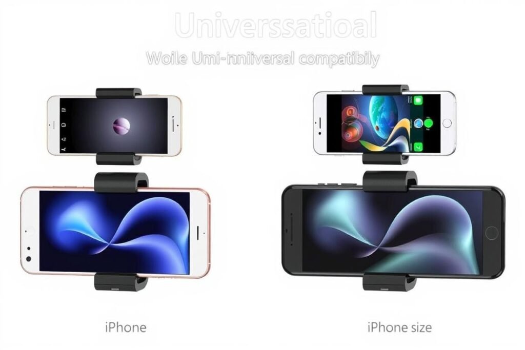 Compatibilidade do Estabilizador NovaVida Gimbal com diversos modelos de smartphones Compatibilidade do Estabilizador NovaVida Gimbal com diversos modelos de smartphones
