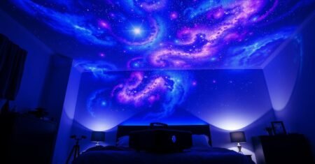 Projetor Galaxia: Transforme seu Ambiente com Luz Estelar
